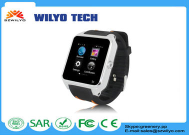 WS83 αρρενωπό Wristwatches, αρρενωπό κινητό τηλέφωνο Wristwatch 1.54 ίντσα αρρενωπά 4.4 OS WCDMA 3g